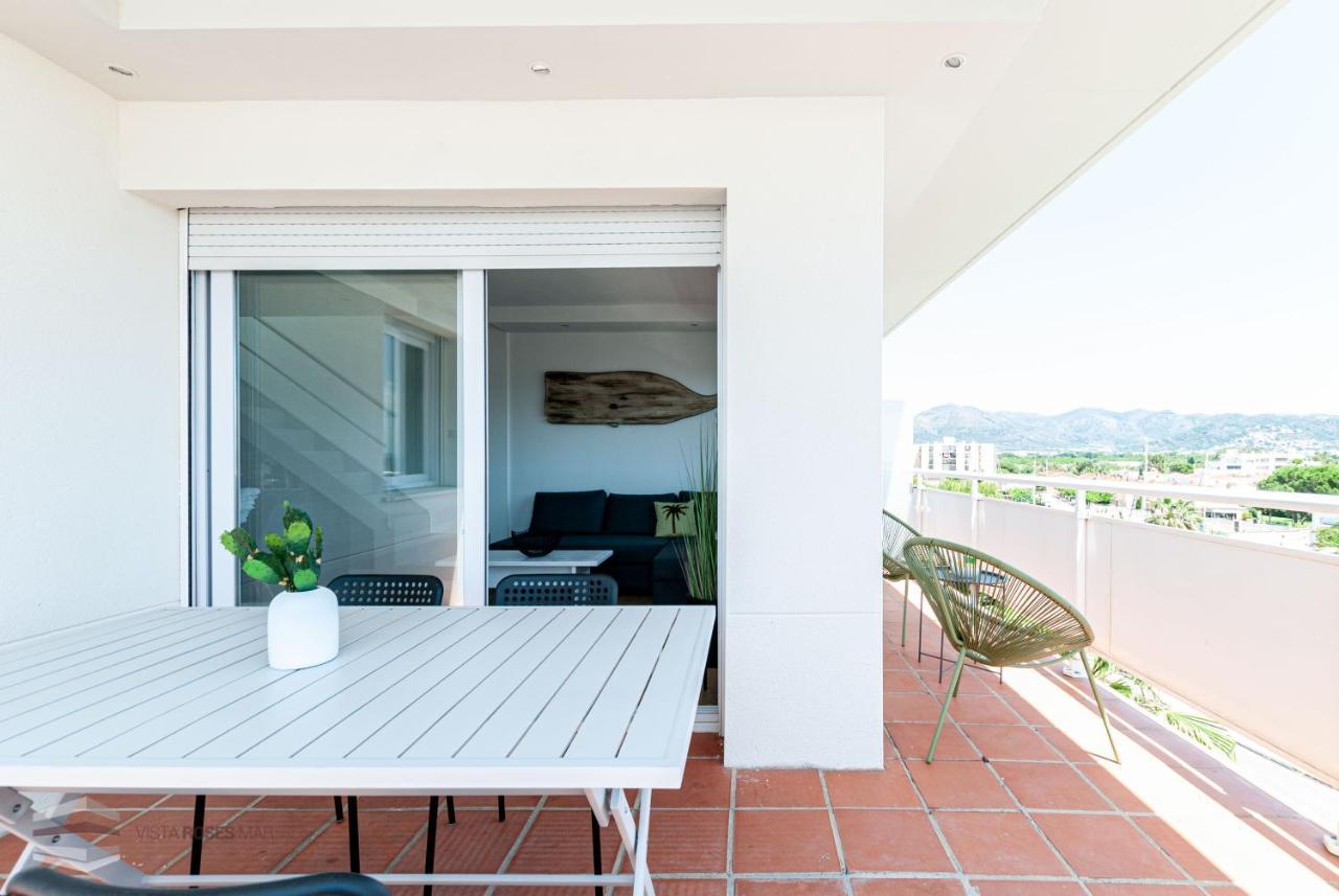 Vista Roses Mar - Apartamento Con Piscina II Ngoại thất bức ảnh